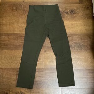 Lulu lemon olive green legging